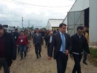 Представители дипкорпуса в Азербайджане осмотрели обстрелянные армянами дома в Агдамском районе (ФОТО)