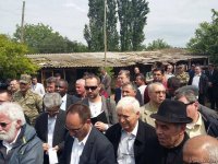 Представители дипкорпуса в Азербайджане осмотрели обстрелянные армянами дома в Агдамском районе (ФОТО)