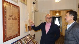 Народный артист Беларуси посетил музей в Баку (ФОТО)