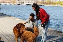 Как Сергей Лазарев и Сямра Рагимли подружились в Стокгольме (ФОТО)