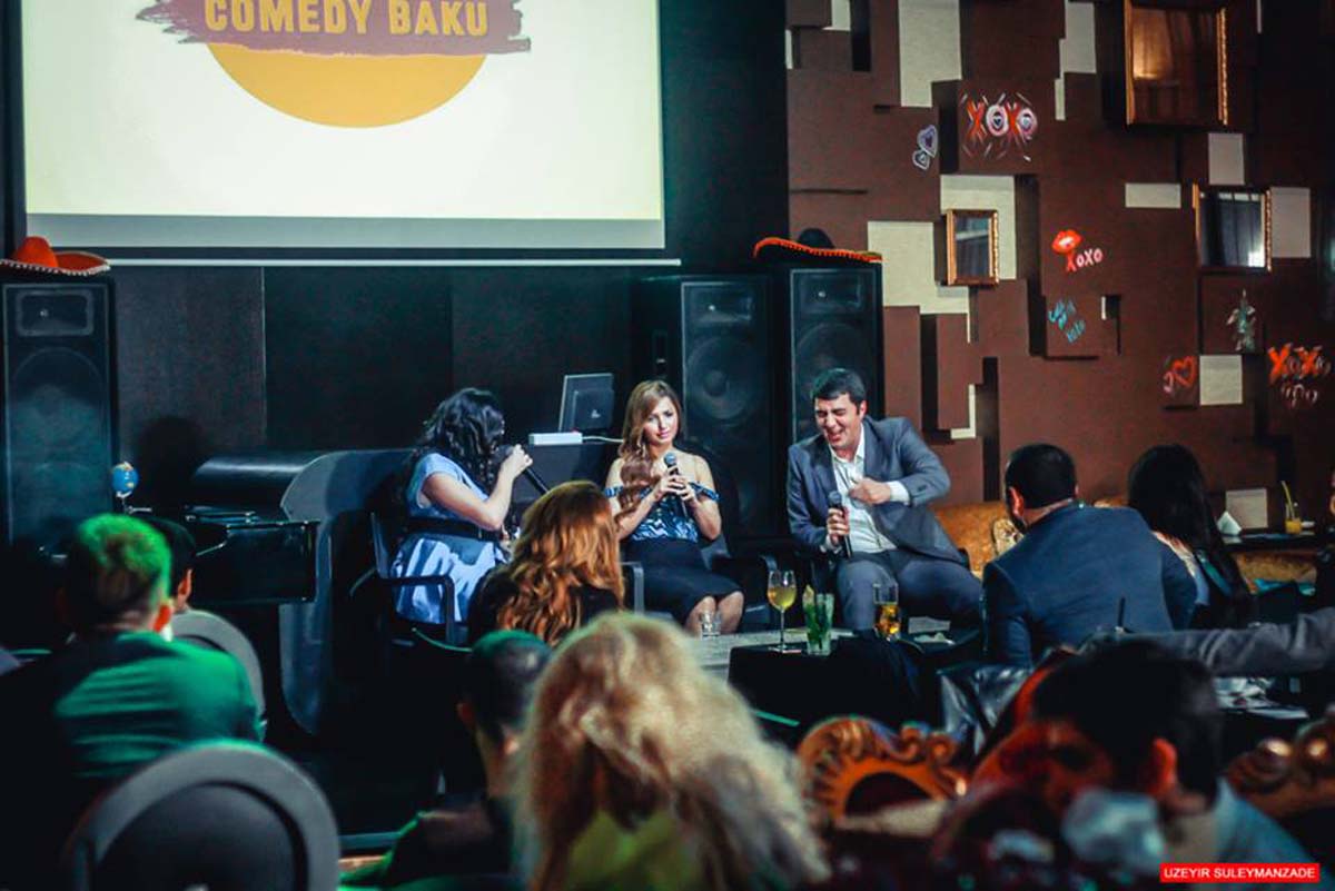 В Баку прошел убойный вечер юмора COMEDY BAKU (ФОТО)