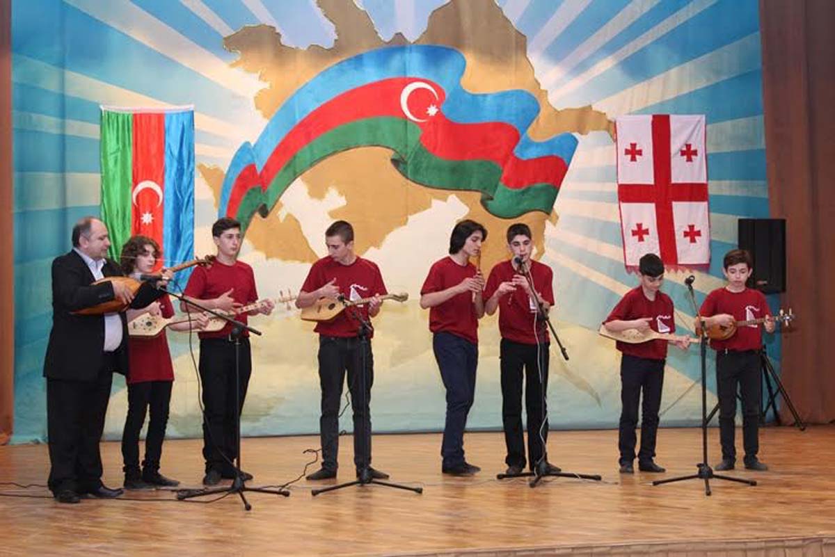 Мост дружбы Азербайджан-Грузия (ФОТО)