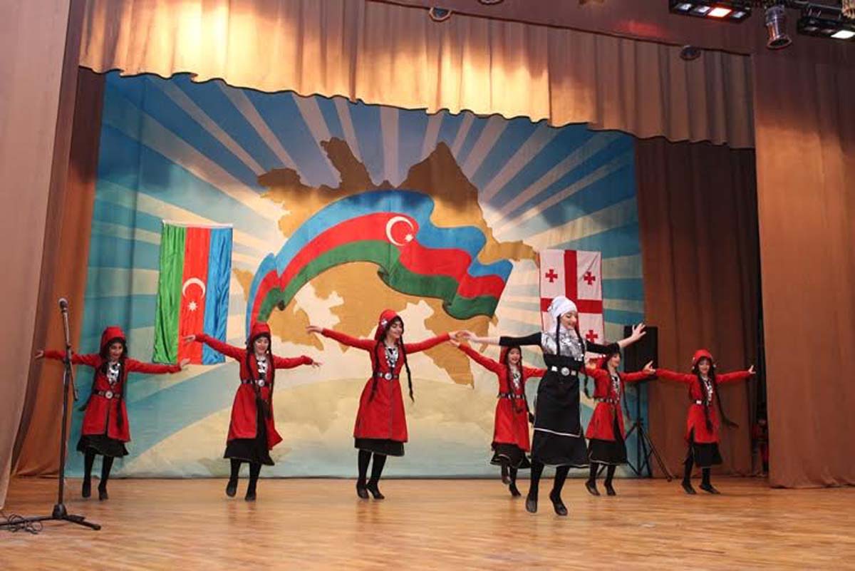 Мост дружбы Азербайджан-Грузия (ФОТО)