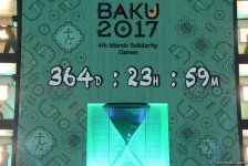 Дан обратный отчет IV Исламским играм солидарности в Баку (ФОТО)