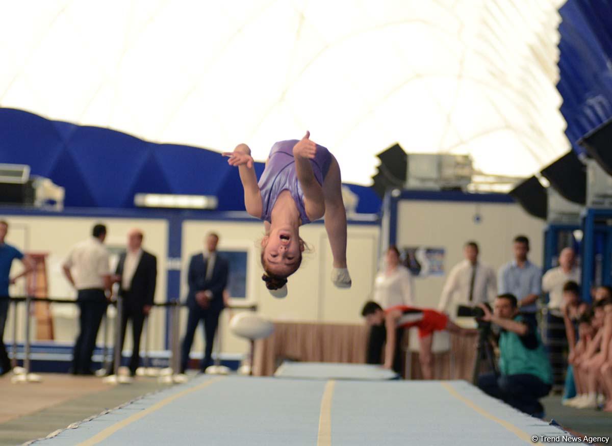 В Баку стартовали чемпионат Азербайджана и первенство Баку по тамблингу (ФОТО)