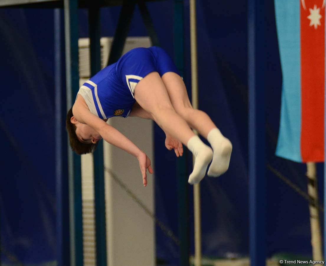 В Баку стартовали чемпионат Азербайджана и первенство Баку по тамблингу (ФОТО)