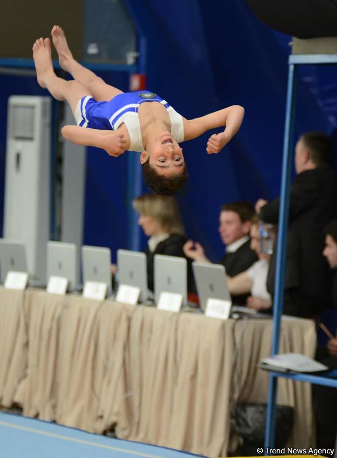 В Баку стартовали чемпионат Азербайджана и первенство Баку по тамблингу (ФОТО)