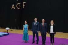 Награждены победители второго дня соревнований чемпионата Азербайджана по прыжкам на батуте и тамблингу (ФОТО)