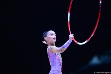 Стартовали соревнования XXIII чемпионата Азербайджана по художественной гимнастике (ФОТО)
