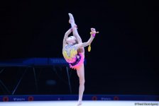 Стартовали соревнования XXIII чемпионата Азербайджана по художественной гимнастике (ФОТО)