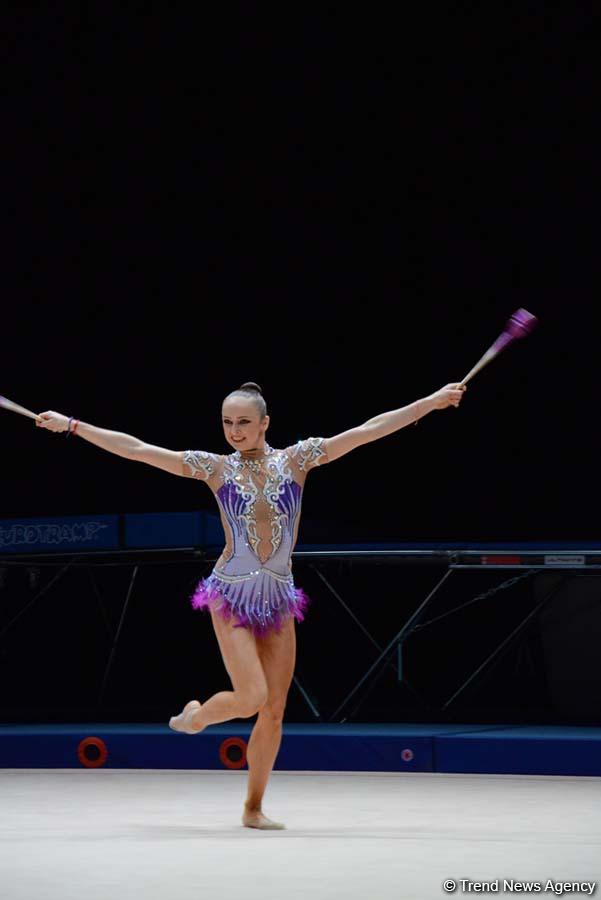 Стартовали соревнования XXIII чемпионата Азербайджана по художественной гимнастике (ФОТО)
