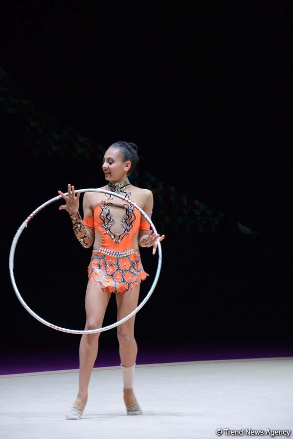 Стартовали соревнования XXIII чемпионата Азербайджана по художественной гимнастике (ФОТО)