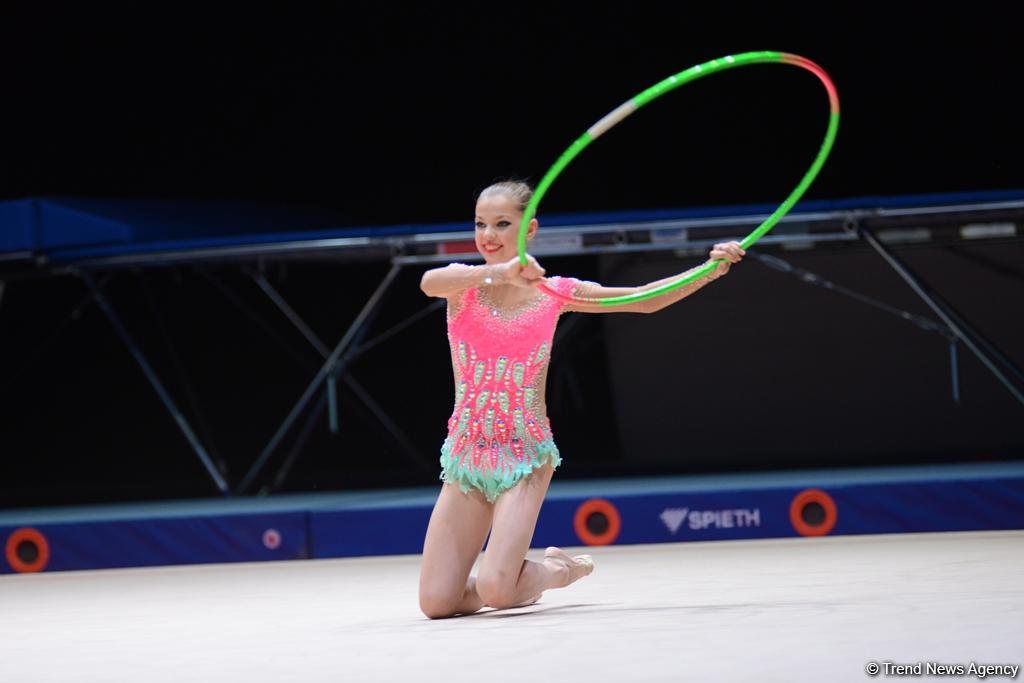 Стартовали соревнования XXIII чемпионата Азербайджана по художественной гимнастике (ФОТО)