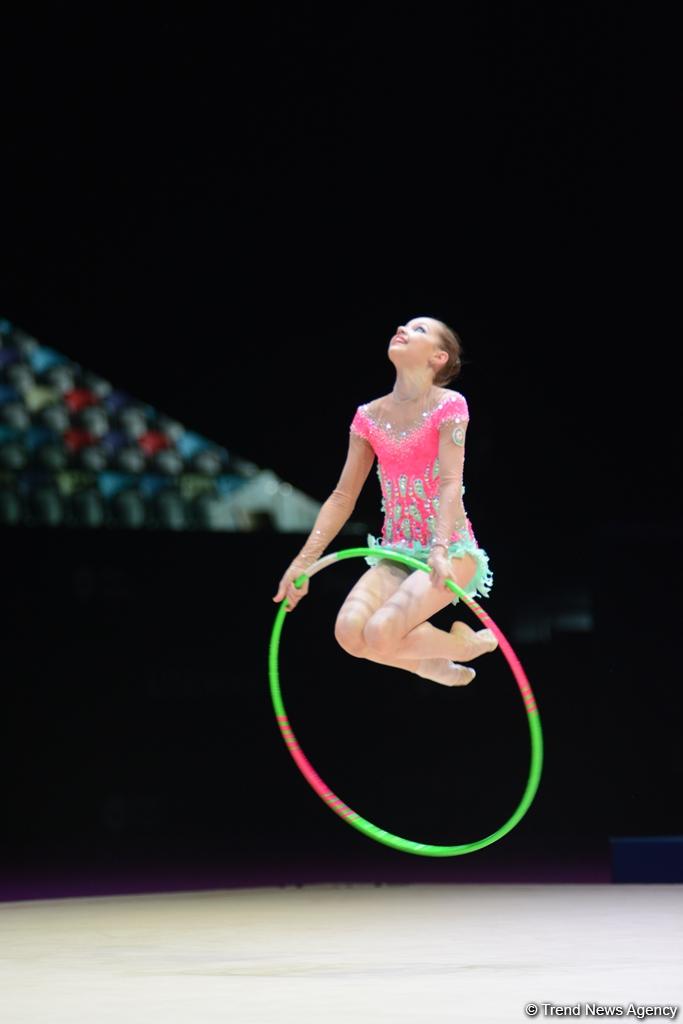 Стартовали соревнования XXIII чемпионата Азербайджана по художественной гимнастике (ФОТО)