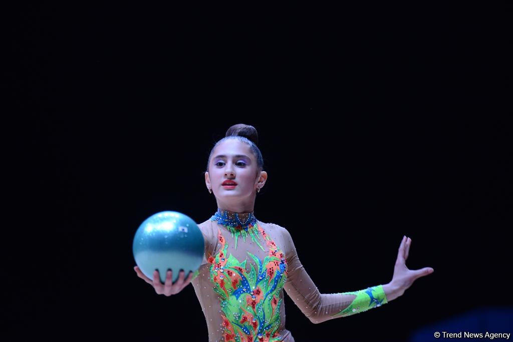 Стартовали соревнования XXIII чемпионата Азербайджана по художественной гимнастике (ФОТО)