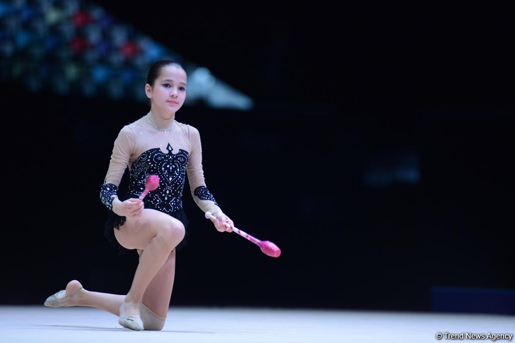 Стартовали соревнования XXIII чемпионата Азербайджана по художественной гимнастике (ФОТО)