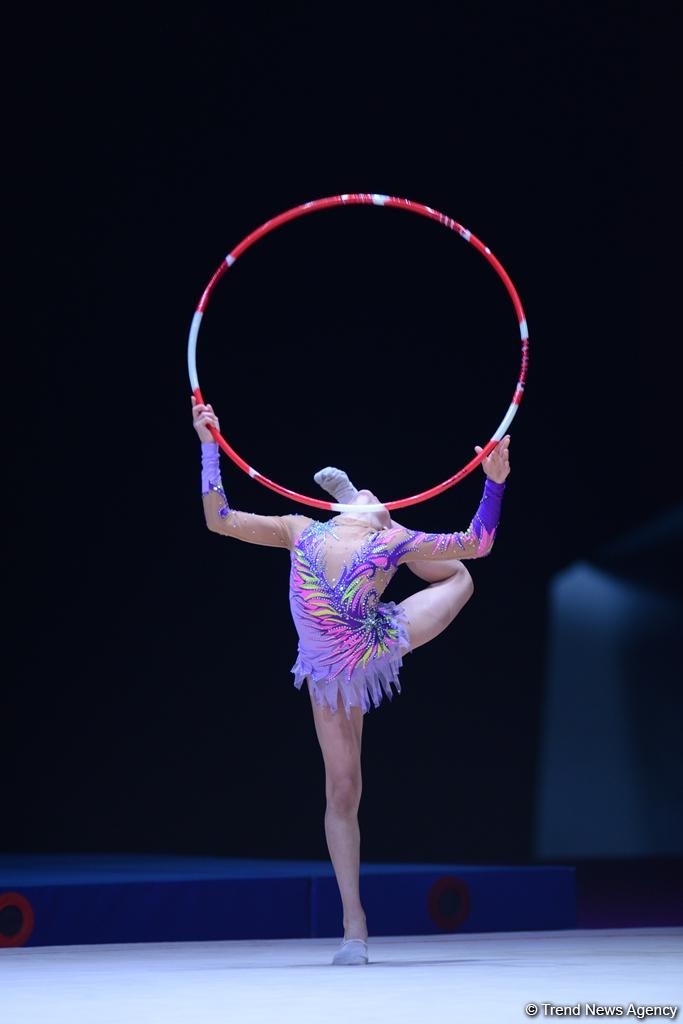 Стартовали соревнования XXIII чемпионата Азербайджана по художественной гимнастике (ФОТО)
