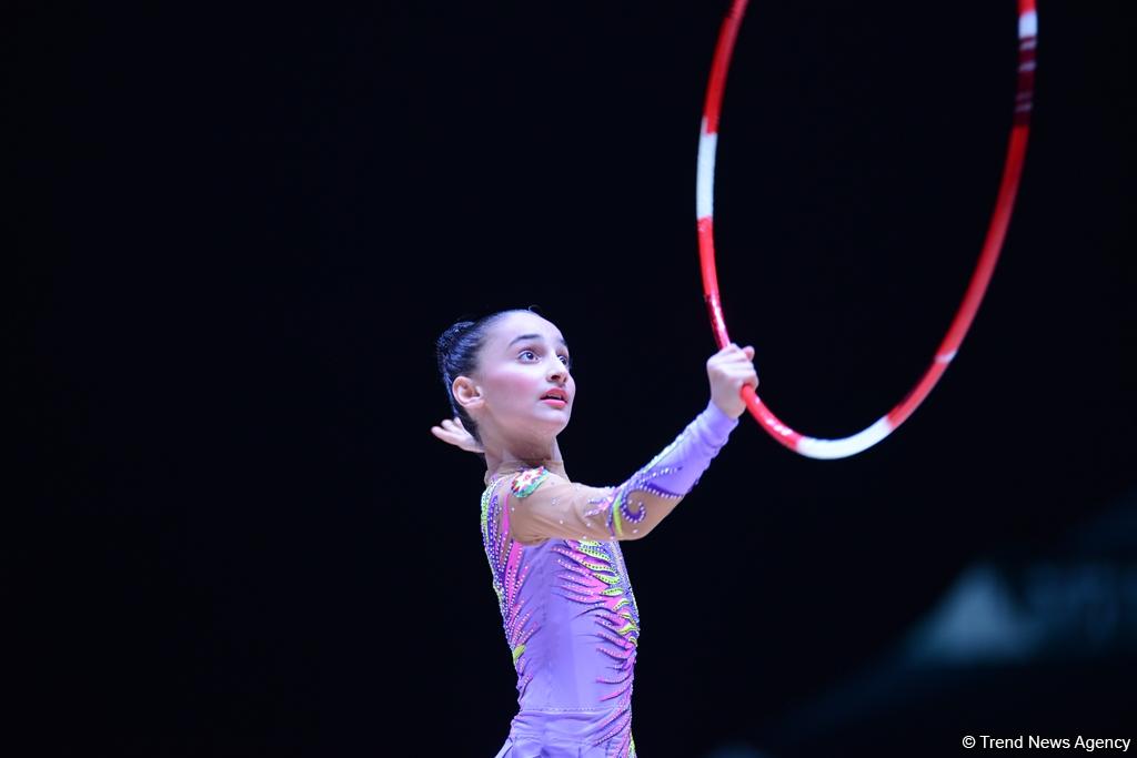 Стартовали соревнования XXIII чемпионата Азербайджана по художественной гимнастике (ФОТО)