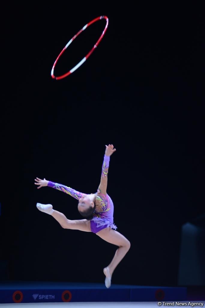Стартовали соревнования XXIII чемпионата Азербайджана по художественной гимнастике (ФОТО)