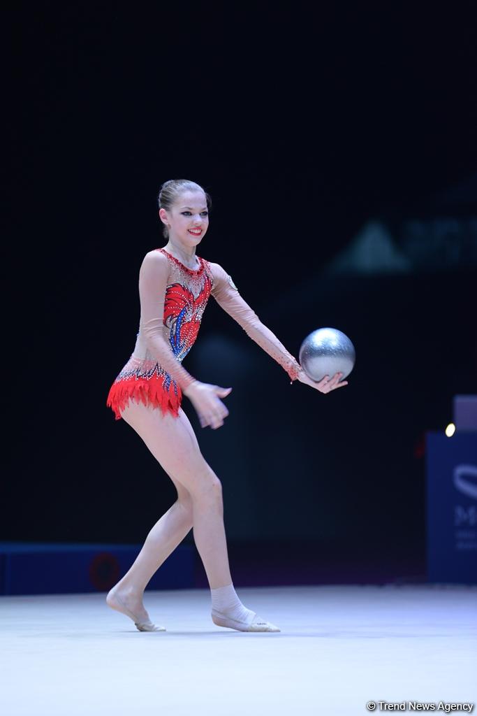 Стартовали соревнования XXIII чемпионата Азербайджана по художественной гимнастике (ФОТО)