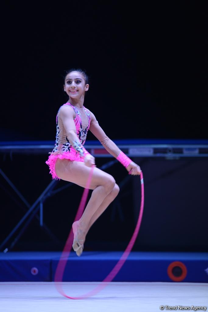 Стартовали соревнования XXIII чемпионата Азербайджана по художественной гимнастике (ФОТО)