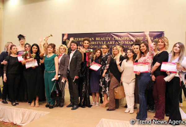 Определены победители чемпионата Азербайджана по парикмахерскому искусству и макияжу (ФОТО)