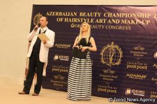 Определены победители чемпионата Азербайджана по парикмахерскому искусству и макияжу (ФОТО)