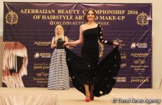Определены победители чемпионата Азербайджана по парикмахерскому искусству и макияжу (ФОТО)