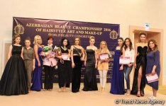 Определены победители чемпионата Азербайджана по парикмахерскому искусству и макияжу (ФОТО)