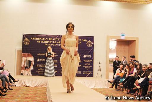 Определены победители чемпионата Азербайджана по парикмахерскому искусству и макияжу (ФОТО)