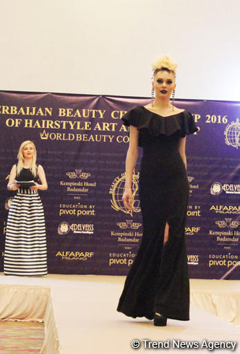 Определены победители чемпионата Азербайджана по парикмахерскому искусству и макияжу (ФОТО)