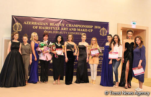 Определены победители чемпионата Азербайджана по парикмахерскому искусству и макияжу (ФОТО)