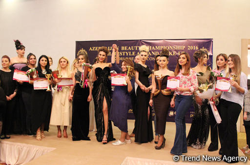 Определены победители чемпионата Азербайджана по парикмахерскому искусству и макияжу (ФОТО)