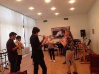 В Бакинской музыкальной академии  прошел мастер-класс Оslo Chamber Orchestra (ФОТО)