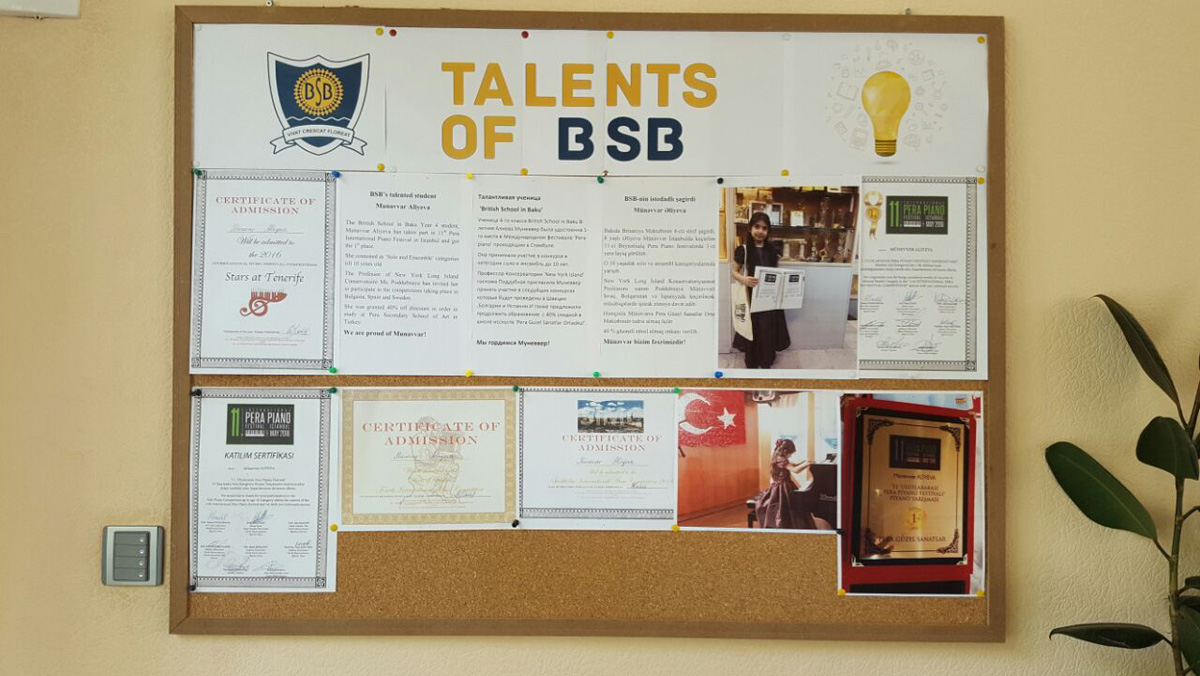 Талантливая ученица British School in Baku стала победителем международного фестиваля (Фото)