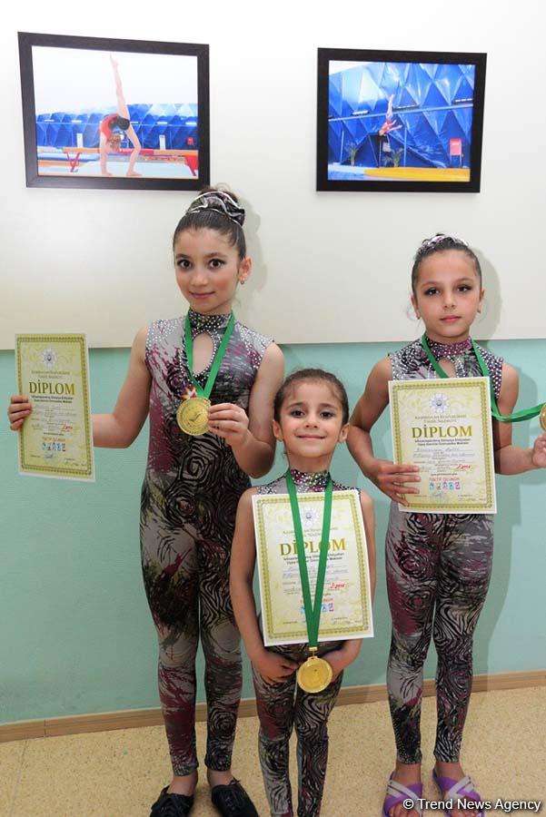 В Баку награждены призеры Открытого первенства по акробатике (ФОТО)