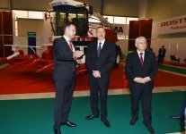 Президент Азербайджана ознакомился с международными выставками пищевой промышленности и сельского хозяйства в Баку (ФОТО)