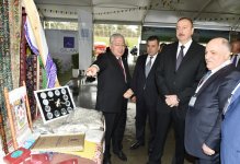 Президент Азербайджана ознакомился с международными выставками пищевой промышленности и сельского хозяйства в Баку (ФОТО)