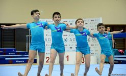 Стартовал второй день первенства Азербайджана и Баку по акробатической гимнастике (ФОТО)
