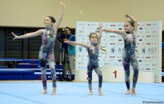 Стартовал второй день первенства Азербайджана и Баку по акробатической гимнастике (ФОТО)