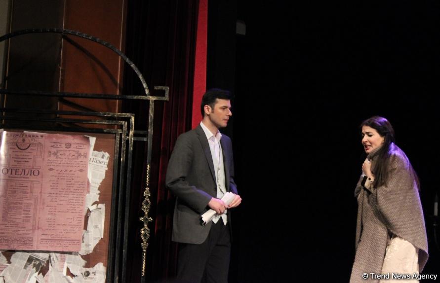 В Баку c большим успехом прошла премьера спектакля "Судьба Артиста" (ФОТО)