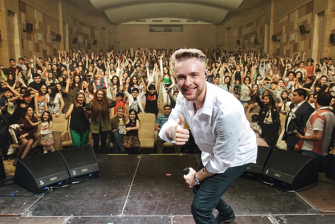 Егор Крид: Буду скучать по Баку (ФОТО)