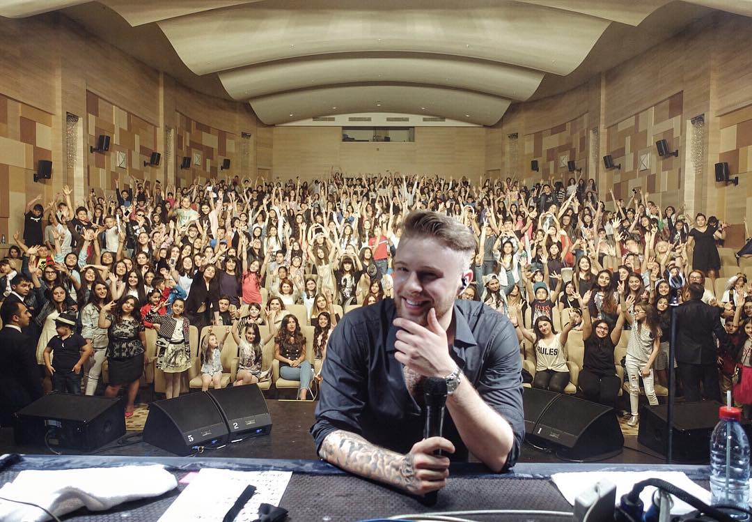 Егор Крид: Буду скучать по Баку (ФОТО)