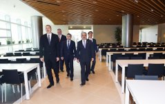 Президент Азербайджана принял участие в открытии нового административного здания SOCAR (ФОТО) (версия 2)