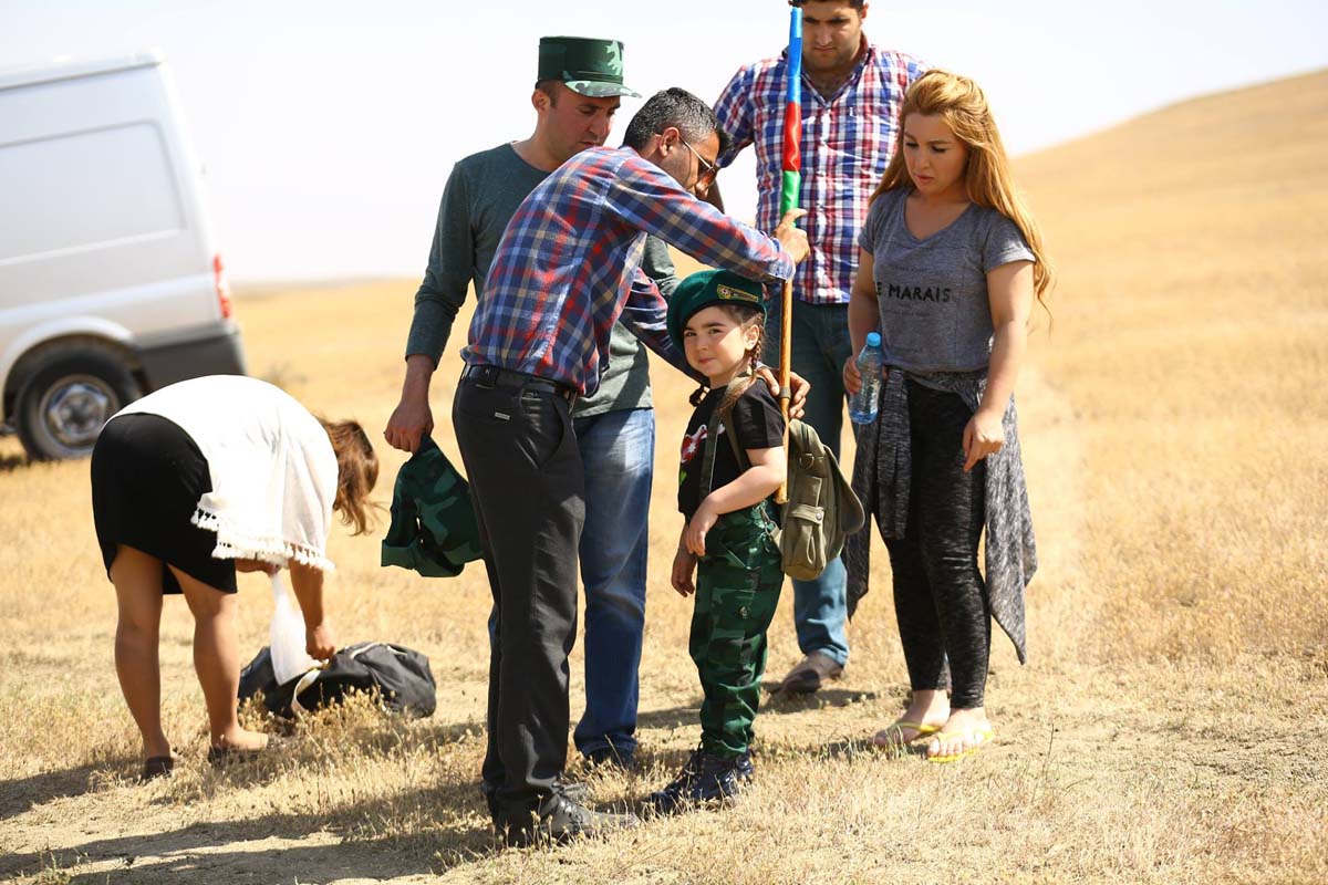 5-летняя Нурай Рахман о храбрых азербайджанских военнослужащих (ВИДЕО, ФОТО)