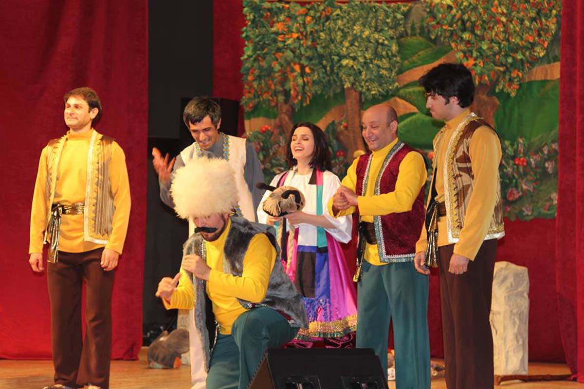 В Баку показали мюзикл для детей (ФОТО)