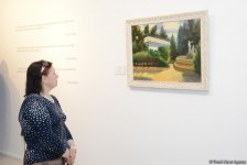 В Музее современного искусства состоялось торжественное открытие выставки выдающегося художника Гусейна Алиева "Пейзажи" (ФОТО)
