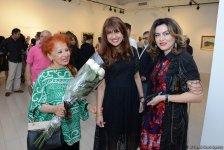 В Музее современного искусства состоялось торжественное открытие выставки выдающегося художника Гусейна Алиева "Пейзажи" (ФОТО)