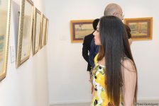 В Музее современного искусства состоялось торжественное открытие выставки выдающегося художника Гусейна Алиева "Пейзажи" (ФОТО)