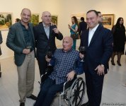 В Музее современного искусства состоялось торжественное открытие выставки выдающегося художника Гусейна Алиева "Пейзажи" (ФОТО)